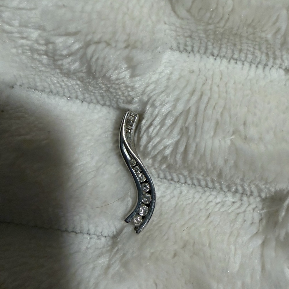 Silver 925 diamond charm